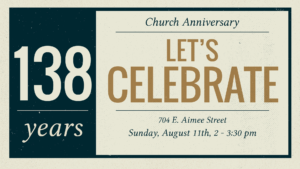 138th LFBC Church Anniversary-Worship Leads to Empowerment